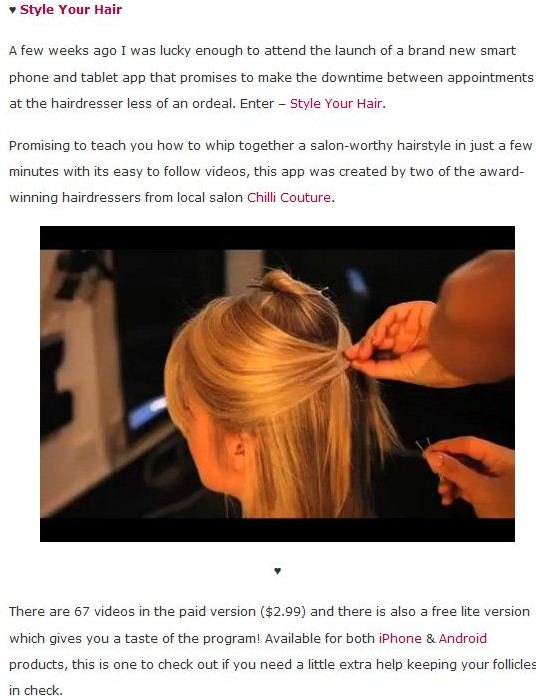 Style Your Hair reviewed on Wellness W.A